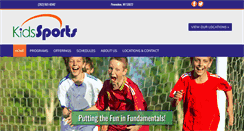 Desktop Screenshot of kidssportswi.com